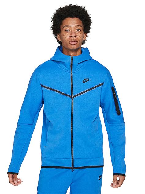 blauer nike trainingsanzug herren